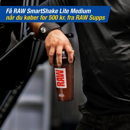 Kb RAW Supps for 500 kr og f en RAW SmartShake Lite Medium